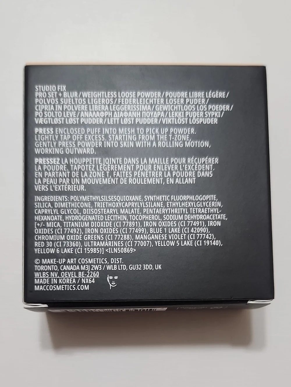 MAC Light Studio Fix Pro Set + Blur Weightless Loose Powder